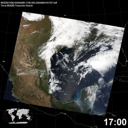 Level 1B Image at: 1700 UTC