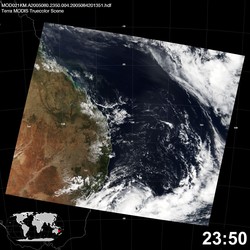 Level 1B Image at: 2350 UTC