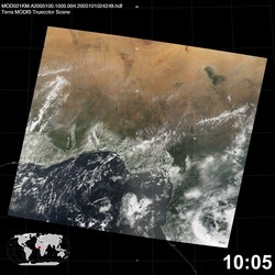 Level 1B Image at: 1005 UTC