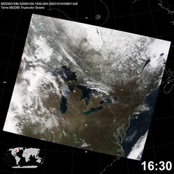 Level 1B Image at: 1630 UTC