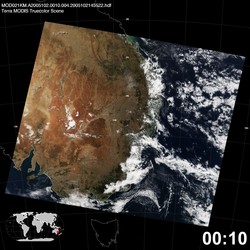 Level 1B Image at: 0010 UTC