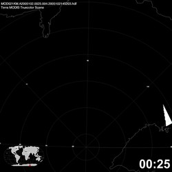 Level 1B Image at: 0025 UTC