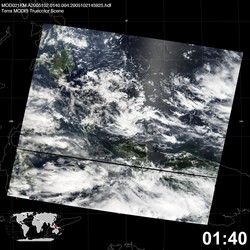 Level 1B Image at: 0140 UTC