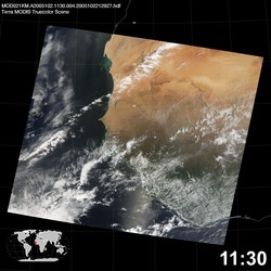 Level 1B Image at: 1130 UTC