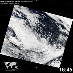 Level 1B Image at: 1645 UTC