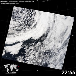 Level 1B Image at: 2255 UTC