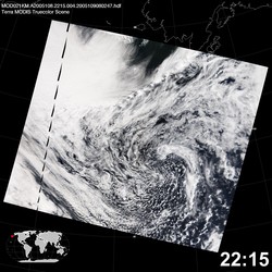 Level 1B Image at: 2215 UTC