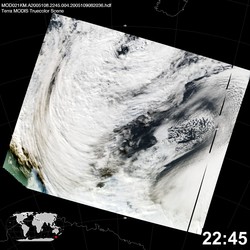 Level 1B Image at: 2245 UTC