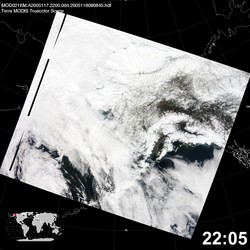 Level 1B Image at: 2205 UTC