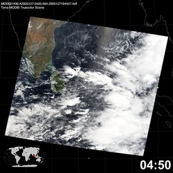 Level 1B Image at: 0450 UTC