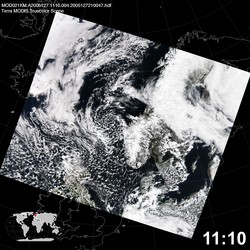 Level 1B Image at: 1110 UTC