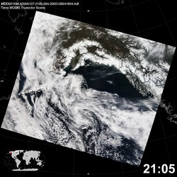 Level 1B Image at: 2105 UTC