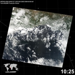 Level 1B Image at: 1025 UTC