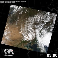 Level 1B Image at: 0300 UTC