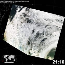 Level 1B Image at: 2110 UTC