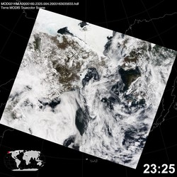 Level 1B Image at: 2325 UTC