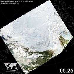 Level 1B Image at: 0525 UTC