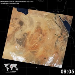 Level 1B Image at: 0905 UTC