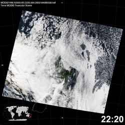 Level 1B Image at: 2220 UTC