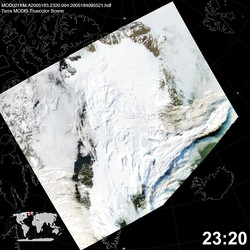 Level 1B Image at: 2320 UTC