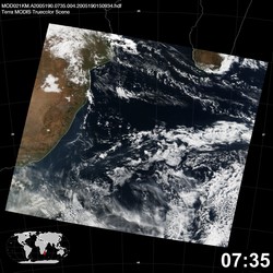 Level 1B Image at: 0735 UTC