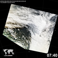 Level 1B Image at: 0740 UTC
