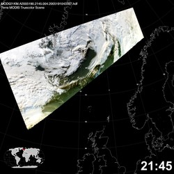 Level 1B Image at: 2145 UTC