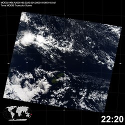 Level 1B Image at: 2220 UTC