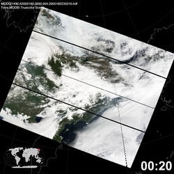 Level 1B Image at: 0020 UTC