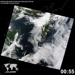 Level 1B Image at: 0055 UTC