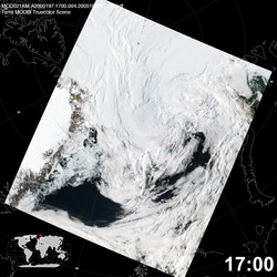 Level 1B Image at: 1700 UTC