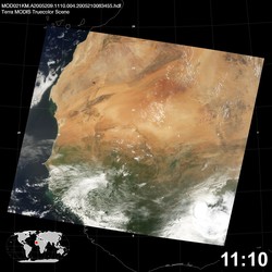 Level 1B Image at: 1110 UTC