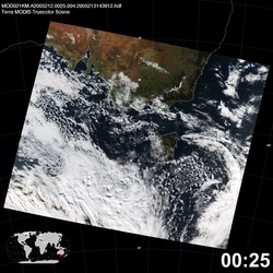 Level 1B Image at: 0025 UTC