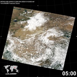 Level 1B Image at: 0500 UTC