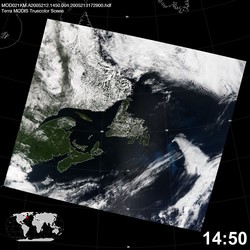 Level 1B Image at: 1450 UTC