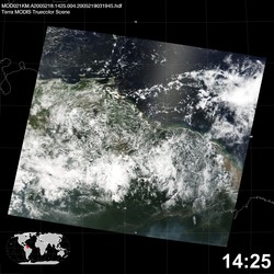 Level 1B Image at: 1425 UTC