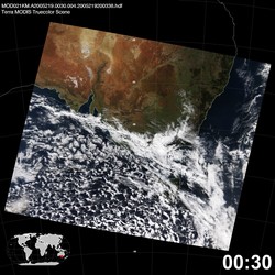 Level 1B Image at: 0030 UTC