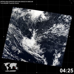 Level 1B Image at: 0425 UTC