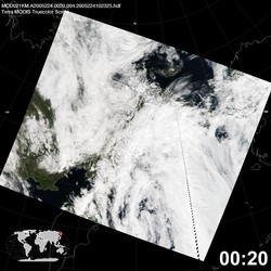 Level 1B Image at: 0020 UTC