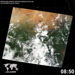 Level 1B Image at: 0850 UTC