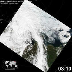 Level 1B Image at: 0310 UTC