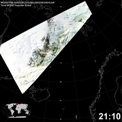 Level 1B Image at: 2110 UTC