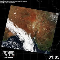 Level 1B Image at: 0105 UTC