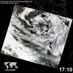 Level 1B Image at: 1710 UTC