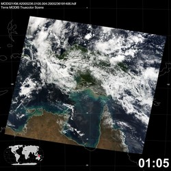 Level 1B Image at: 0105 UTC