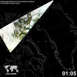 Level 1B Image at: 0105 UTC