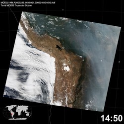 Level 1B Image at: 1450 UTC