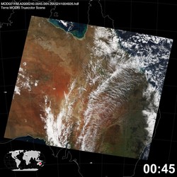 Level 1B Image at: 0045 UTC