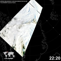 Level 1B Image at: 2220 UTC