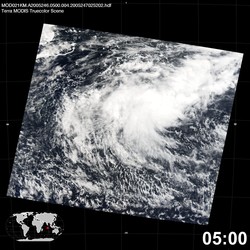 Level 1B Image at: 0500 UTC